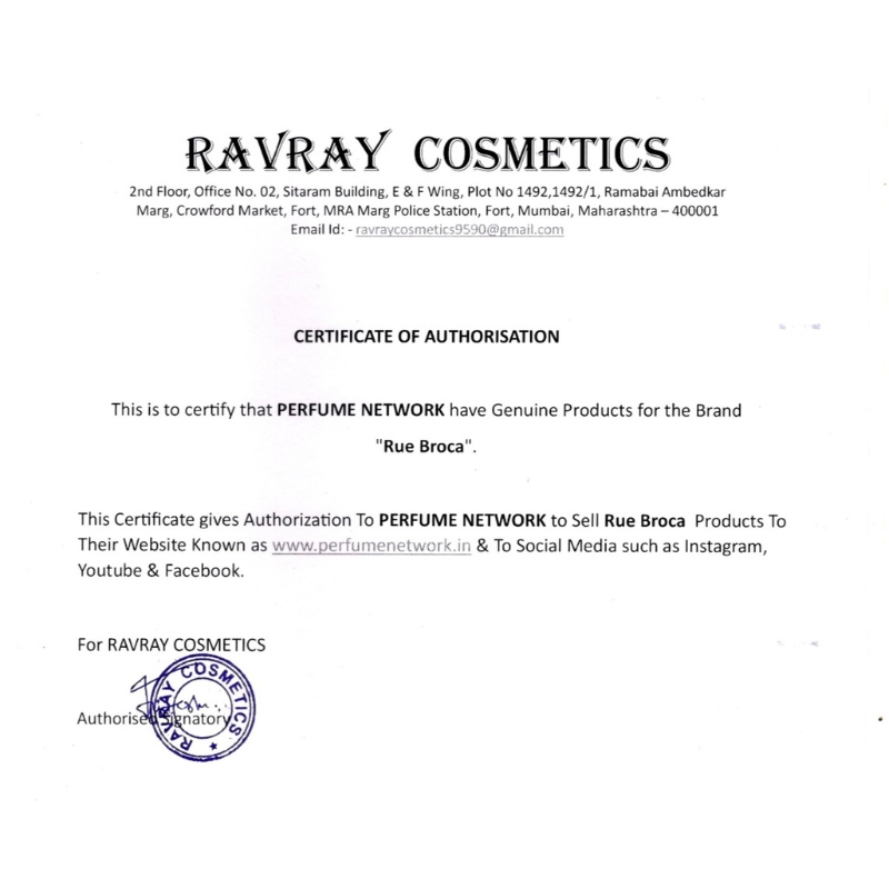 Rue Broca Theoreme Homme Eau de Parfum for Men