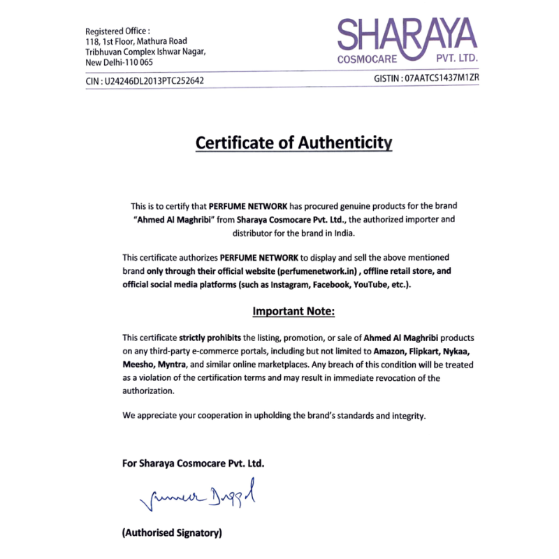 Ahmed Al Maghribi Endless Eau de Parfum for Men