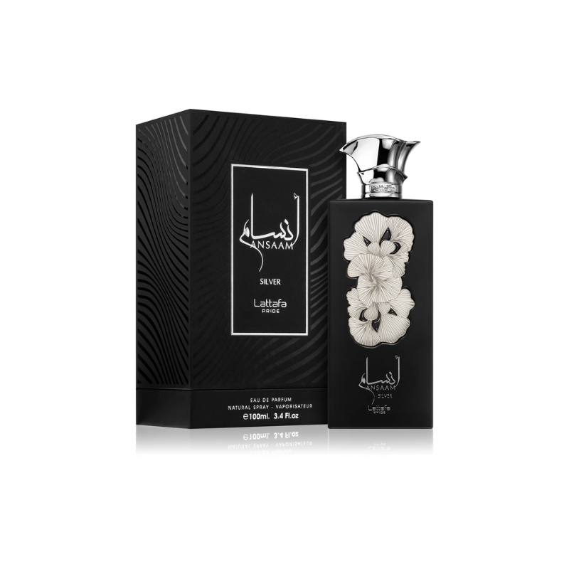 Lattafa Ansaam Silver Eau de Parfum for Unisex
