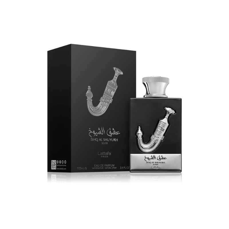 Lattafa Pride Ishq Al Shuyukh Silver Eau de Parfum for Men